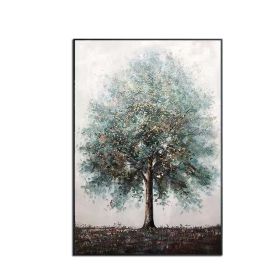 High Quality Abstract Trees Oil Painting Abstract Landscape Trees Oil Paintings On Canvas Handmade Beautiful Colors For Living Room No Frame