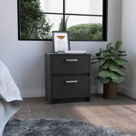 Bethel Two Drawers Nightstand with Handles