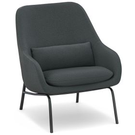 Elmont - Accent Chair - Steel Grey