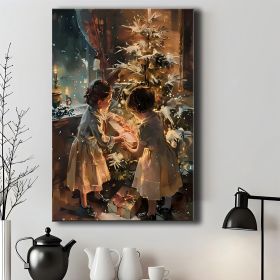 1pc Wrapped Canvas Painting, Wall Decor Living Room, Room Decor, Home Decor, Canvas Print Wrapped In Pine Frame For Holiday Celebrations, Holiday (Option: 12x18inch)