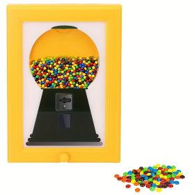 A Square Photo Frame Designed To Be Mounted On The Wall, Featuring A Candy Dispenser, Ideal For Displaying Pictures While Allowing Easy Access To (Option: 1Pc)